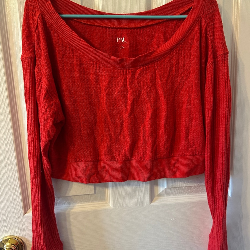 Red Women's Top Pacsun